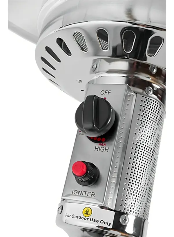 Hongo Calefactor Estufa Exterior Daewoo Patio A Gas DACZGB-A 10.320 kcal/h - Image 3